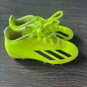 Adidas Bright Yellow Soccer Cleats